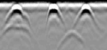 Ground Penetrating Radar result